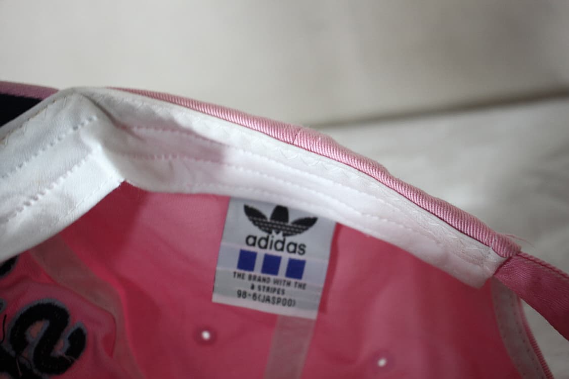 Adidas original 아디다스 빈티지 핑크 볼캡 상품이미지6