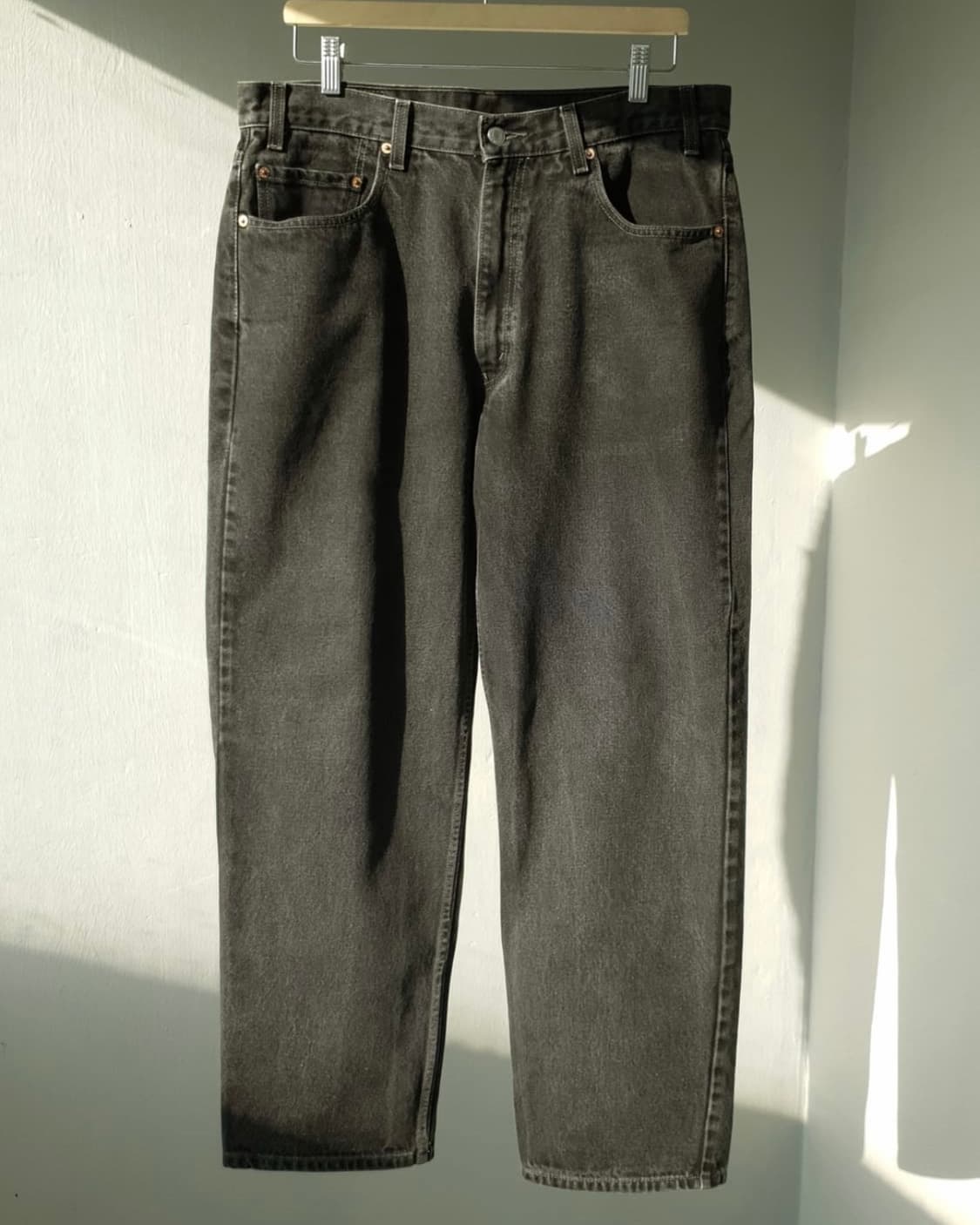 90s levis 리바이스 550 빈티지 데님 흑청 상품이미지1