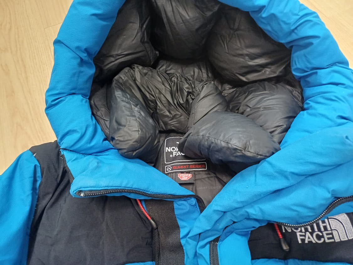 노스페이스 히말라야2 블루 패딩 파카 s 상품이미지3