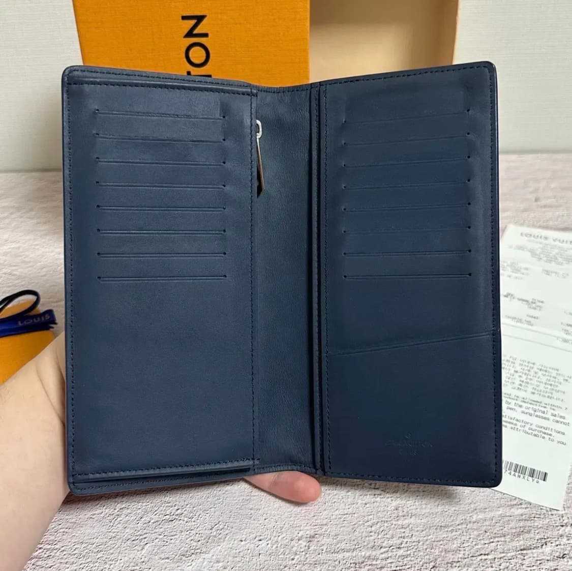 [풀구성] 루이비통 에어로그램 브라짜 월릿 장지갑 상품이미지3