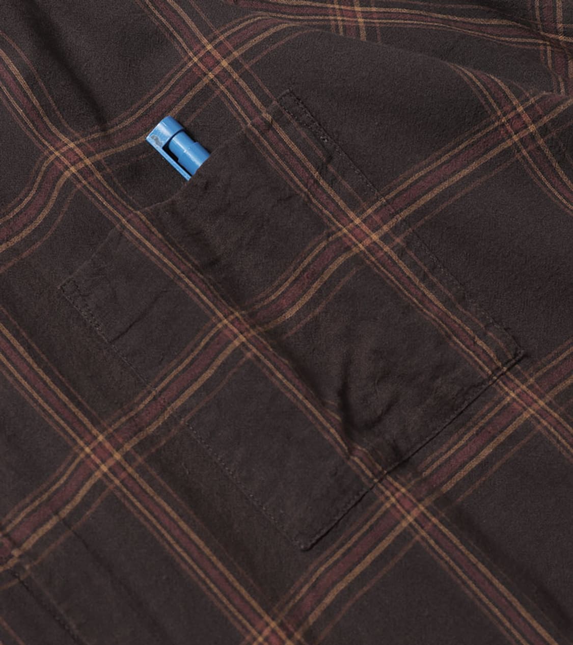 BEAMS - SMOKE CHECK EASY SHIRT 상품이미지7