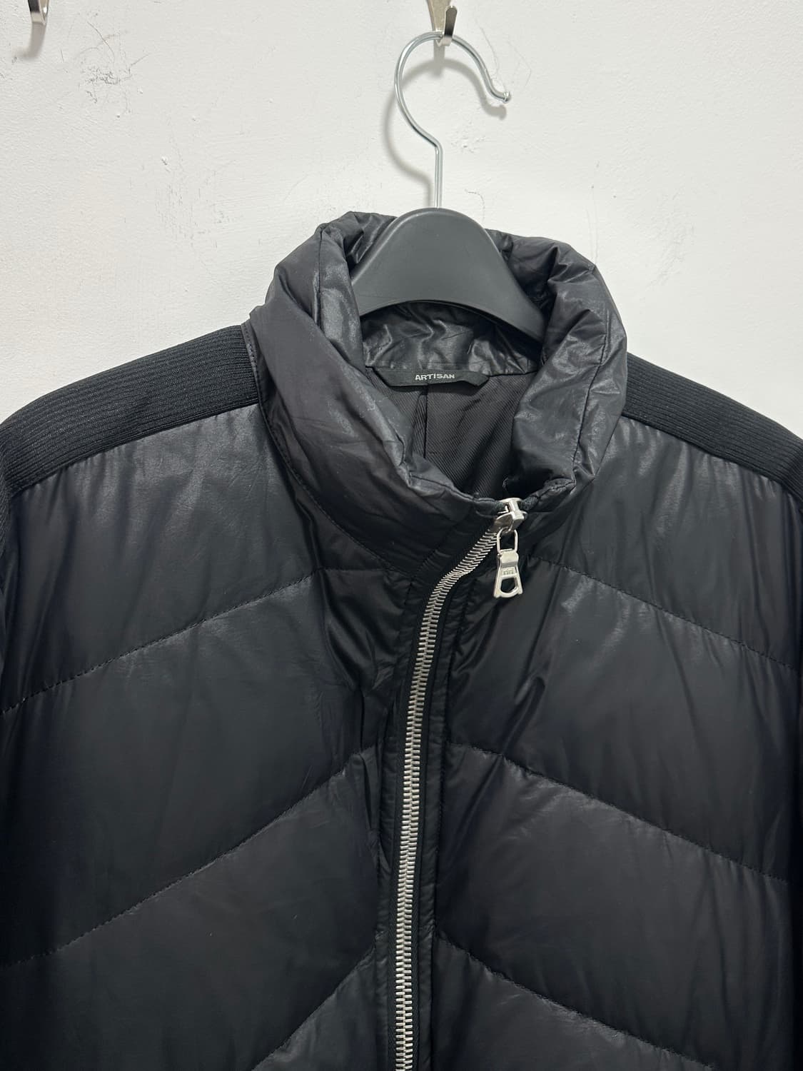 Artisan high neck 2way knit detail padde 상품이미지4