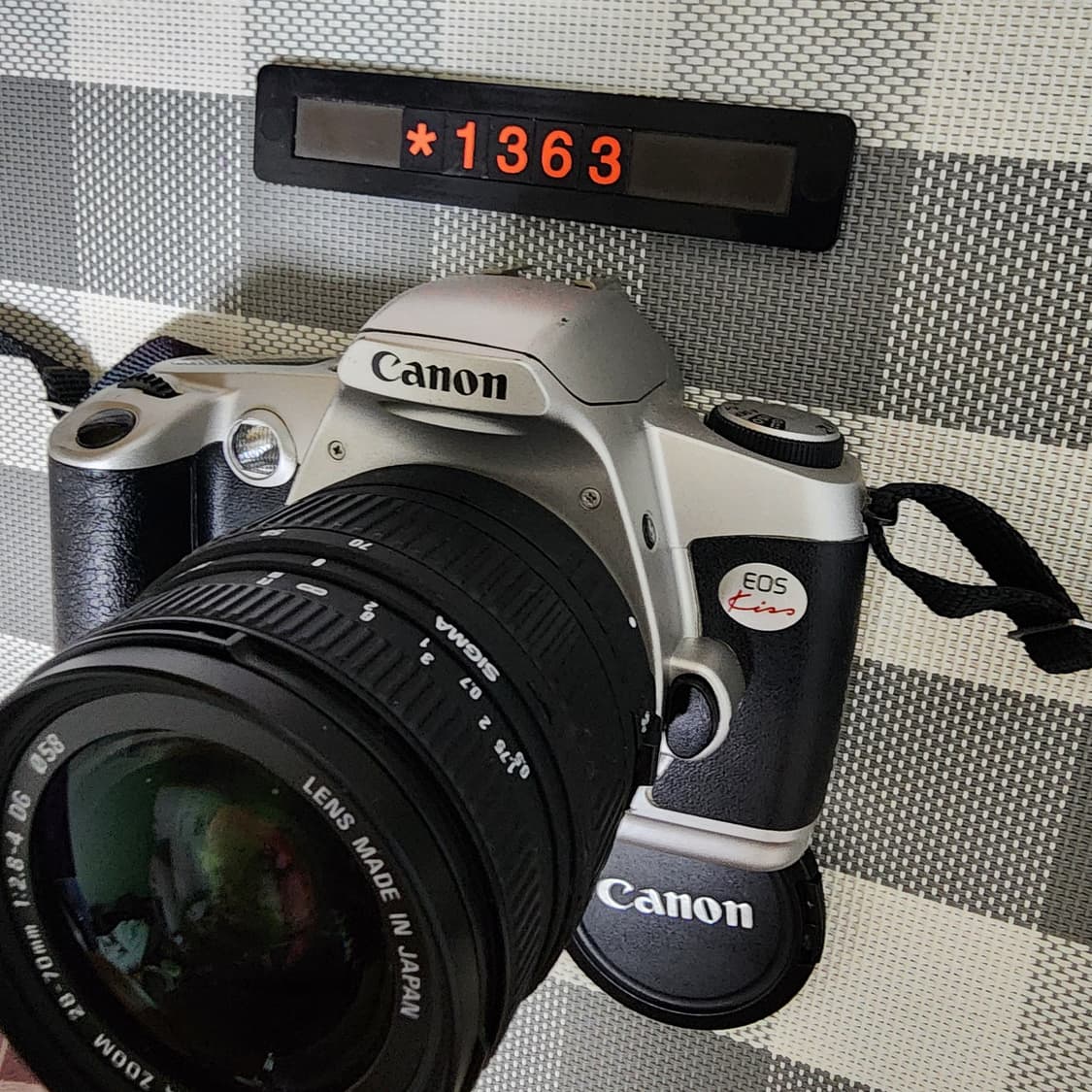 캐논 EOS 키스 데이터백 필름카메라 28-70 줌렌즈 상품이미지2