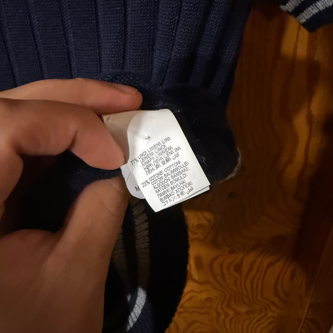 브루넬로 쿠치넬리 니트반팔 폴로셔츠 상품이미지4