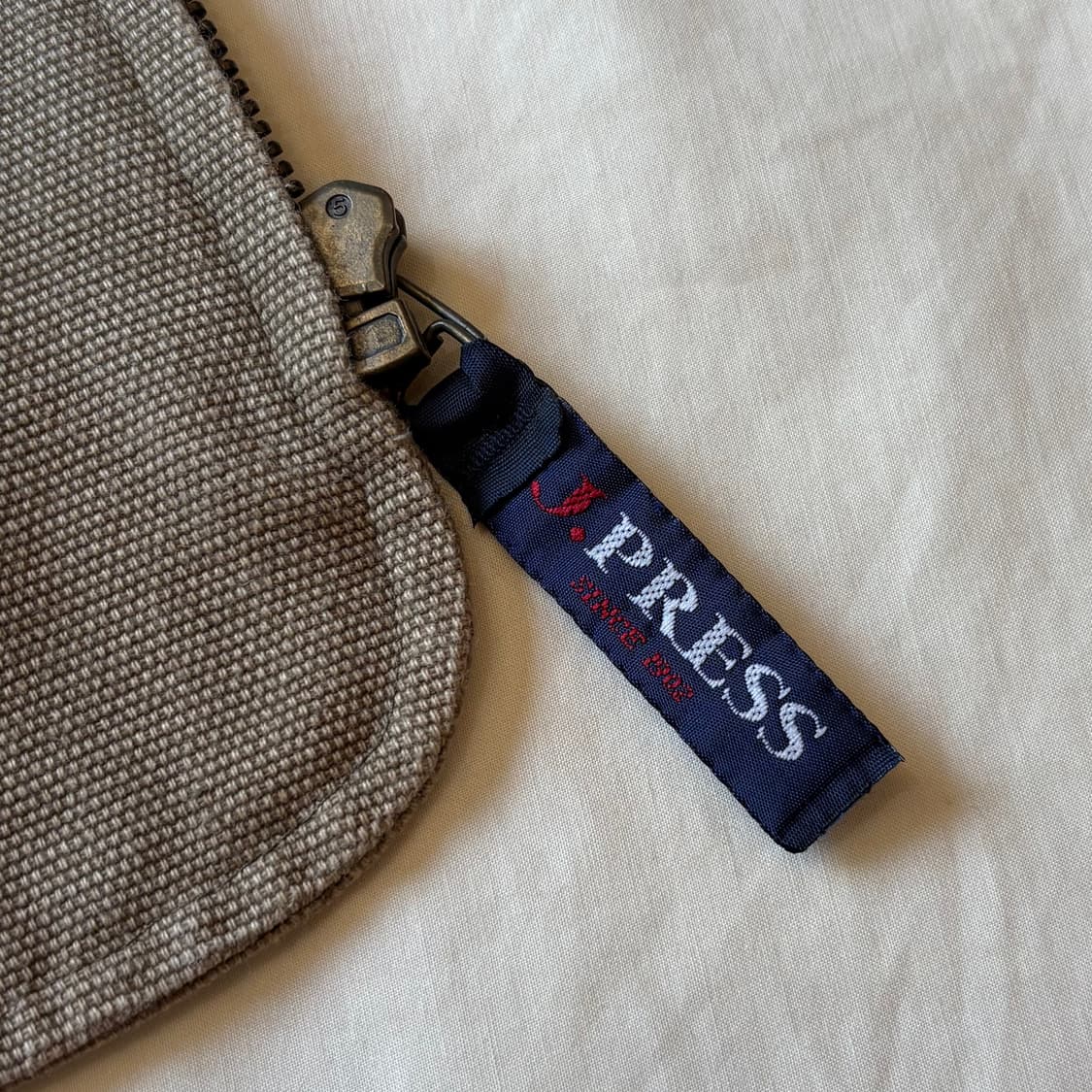 [105-108] 90s J.PRESS 캔버스 플란넬 워크 베스트 상품이미지5