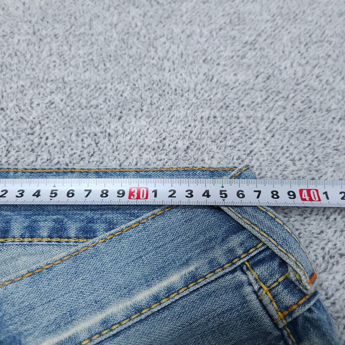트루릴리젼 부츠컷 플레어진 청바지 28 상품이미지6