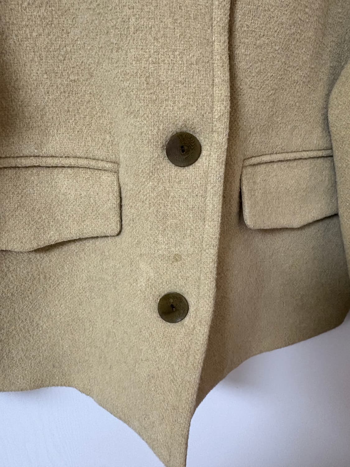 라르고 하프 코트 베이지 상품이미지7