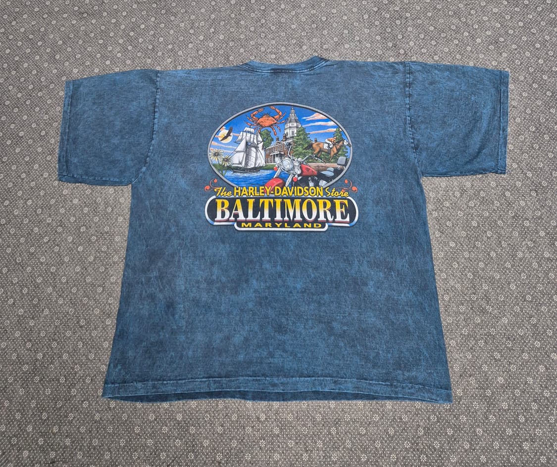 [XL]00s US Made 할리데이비슨 볼티모어 -356 상품이미지3