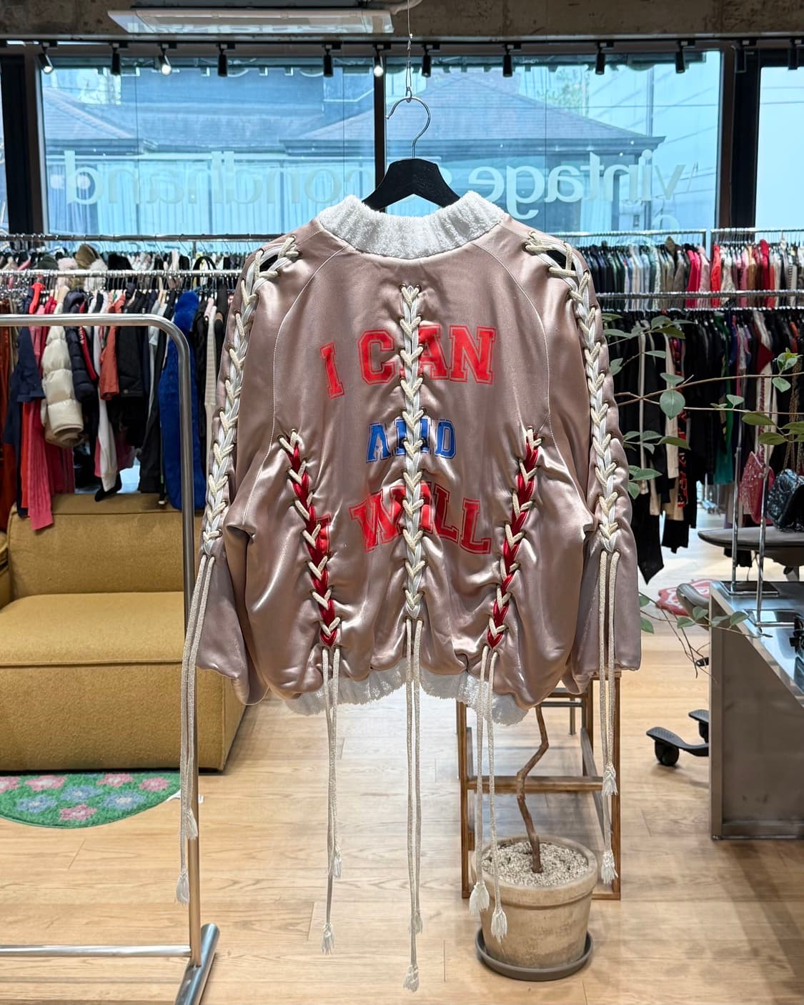 나타샤 진코 핑크 아세테이트 자켓  상품이미지1