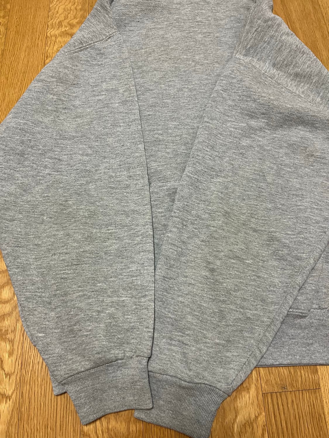 [XL] 90s 러셀 빈티지 후드 멜란지 그레이 상품이미지6