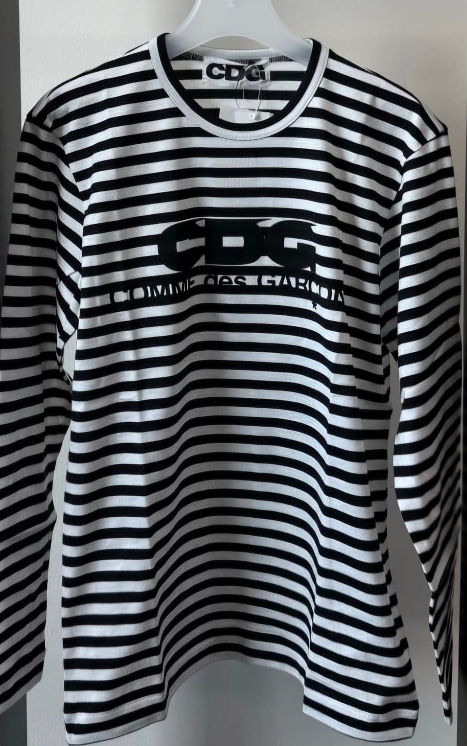 꼼데가르송 CDG 스트라이프 롱슬리브 상품이미지1