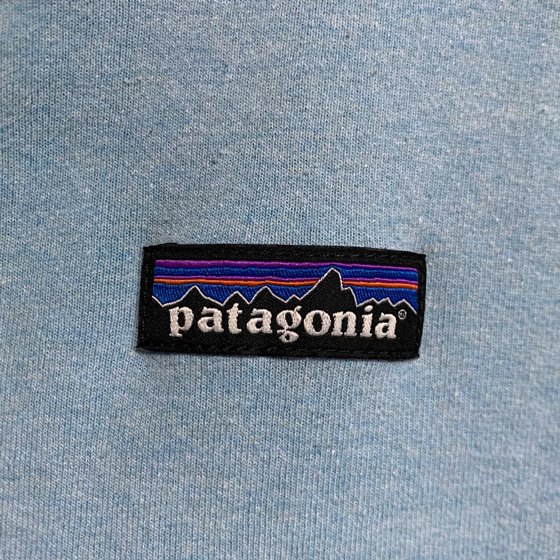 파타고니아 스카이블루 기모 맨투맨 M 상품이미지3