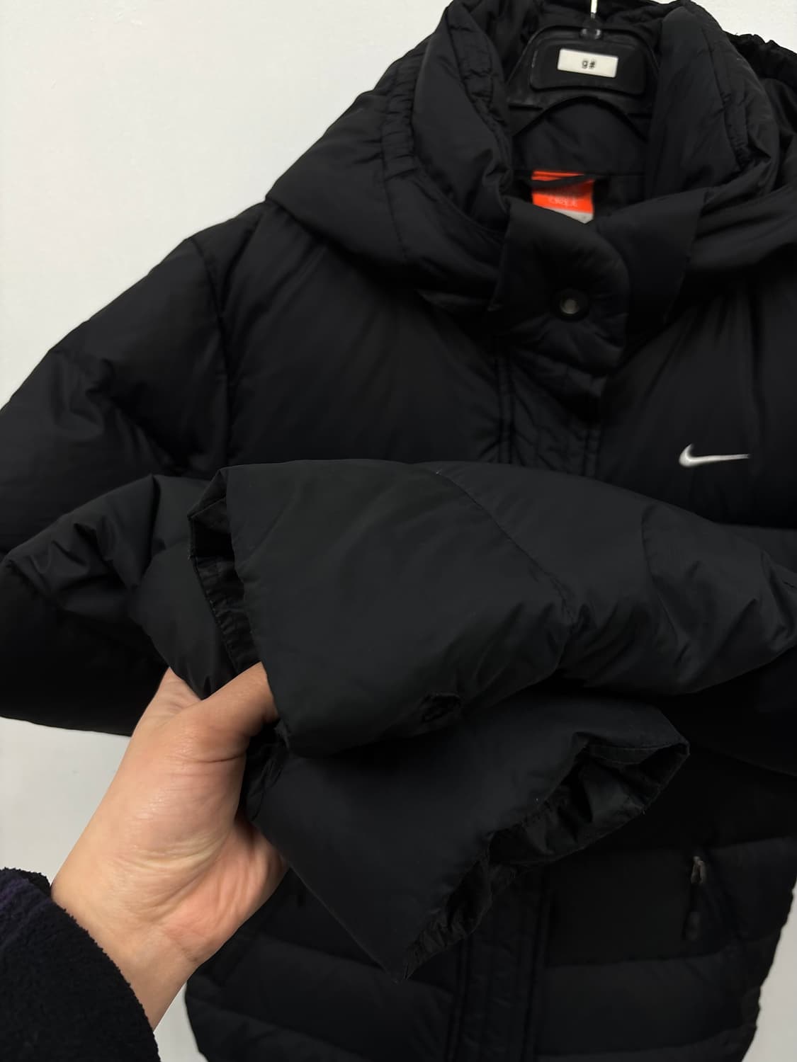 나이키 우먼 후드탈착 다운패딩 상품이미지4