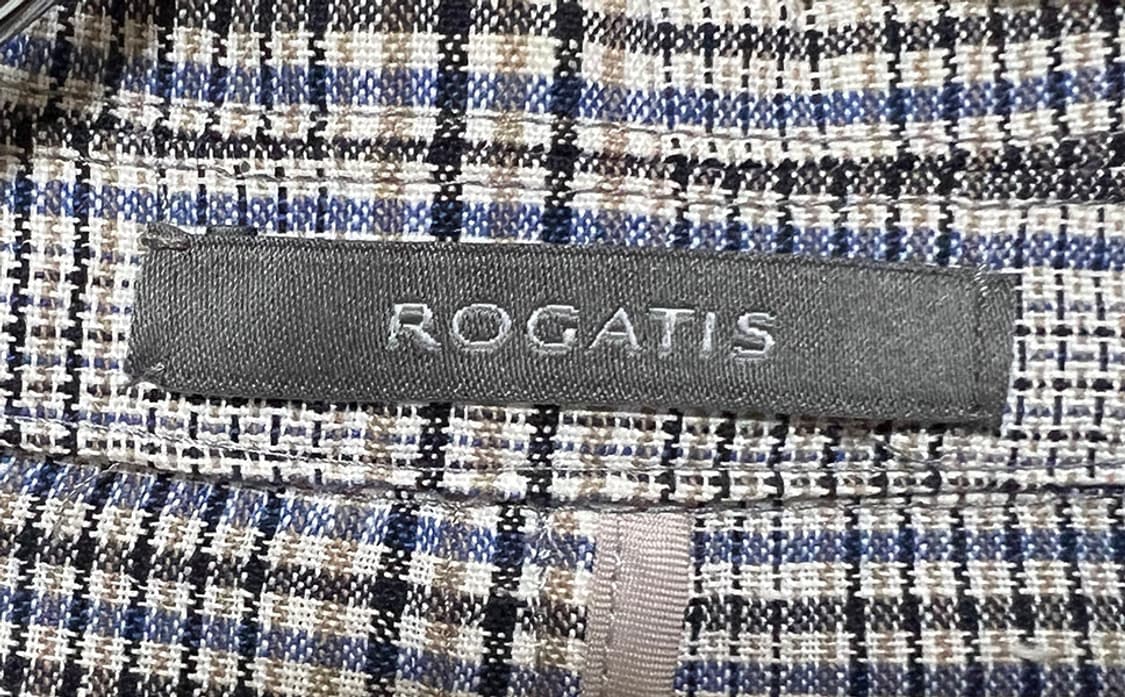 ROGATIS 로가디스 남자 마자켓 블레이저 여름 투버튼 체크 L 100 상품이미지3