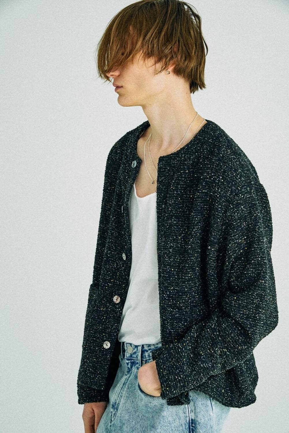 크러쉬어게인 멀티트위드 가디건  상품이미지2