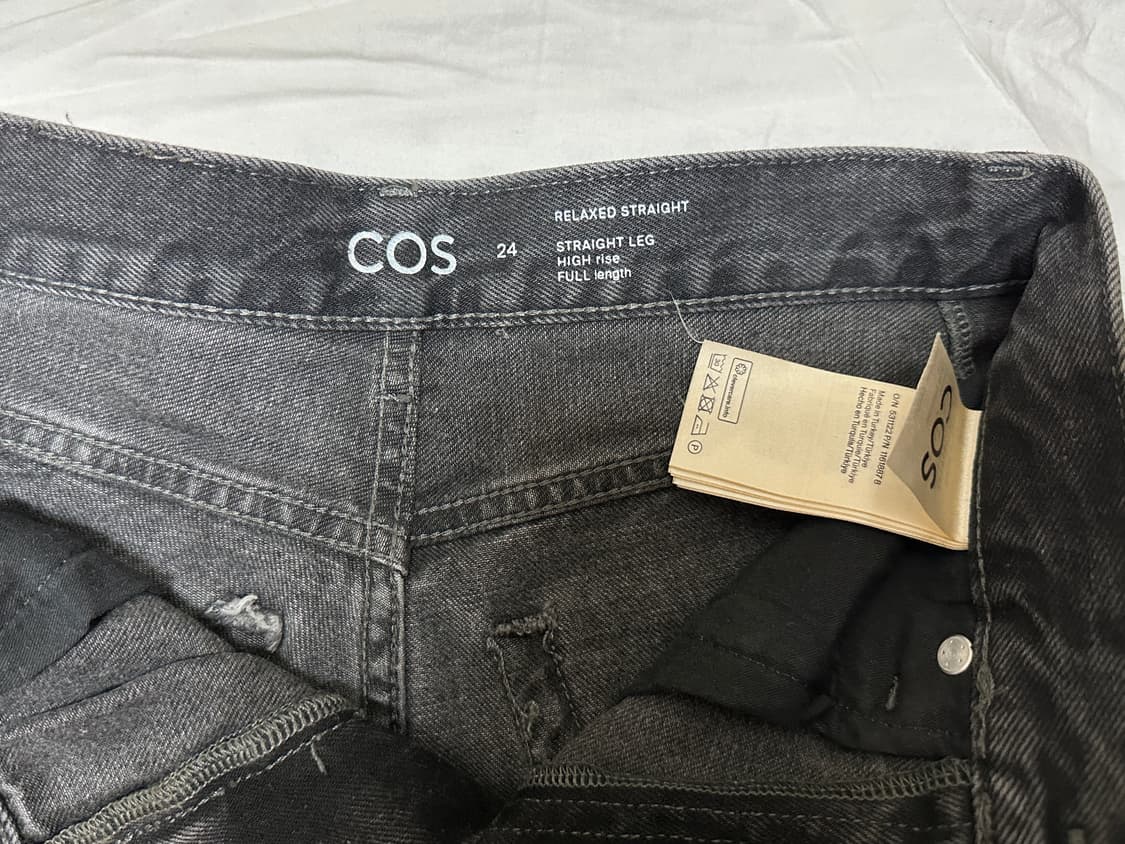 COS relaxed straight 흑데님 24 상품이미지3