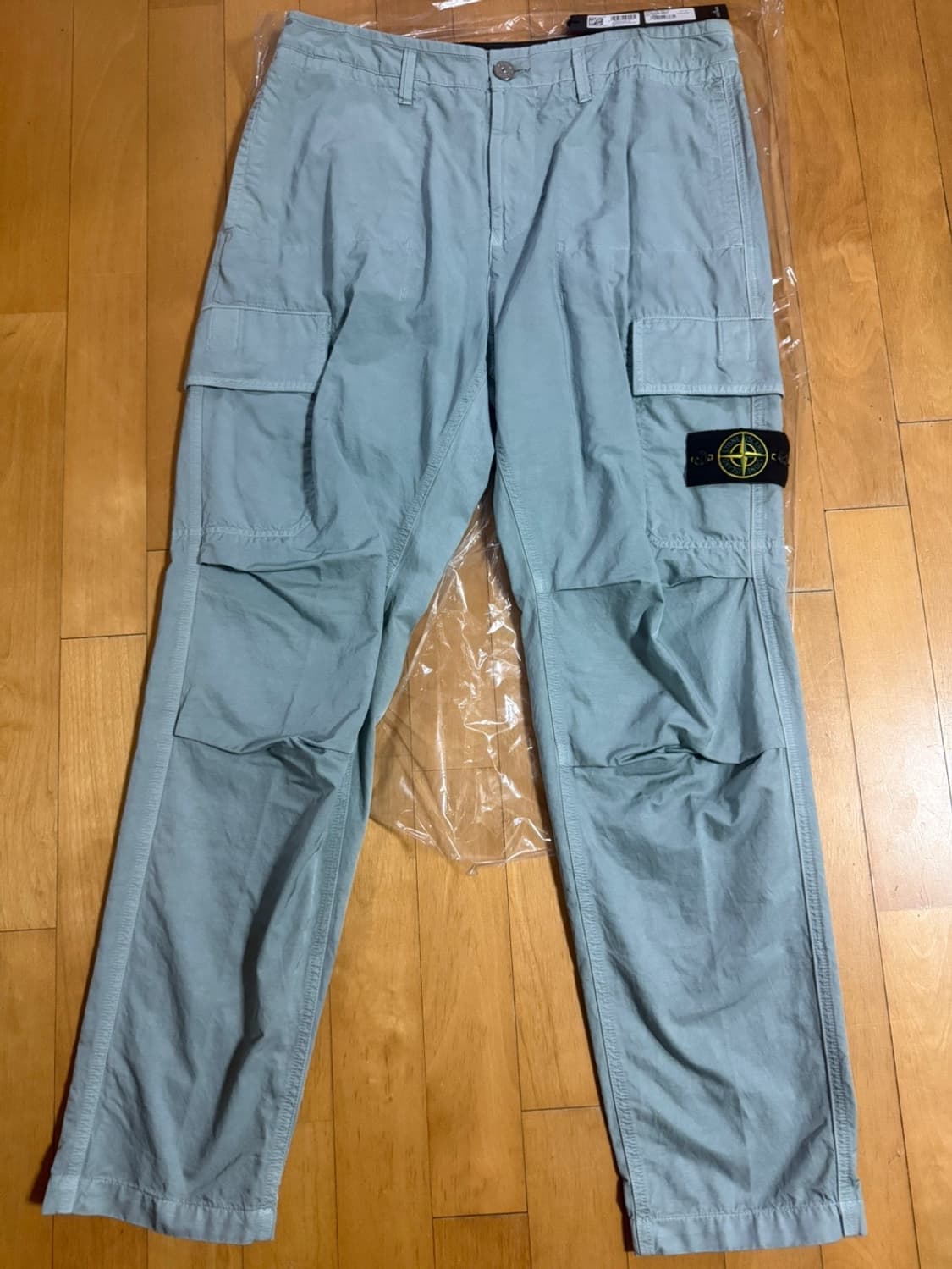 스톤아일랜드 CUPRO TWILL 카고 팬츠 상품이미지1