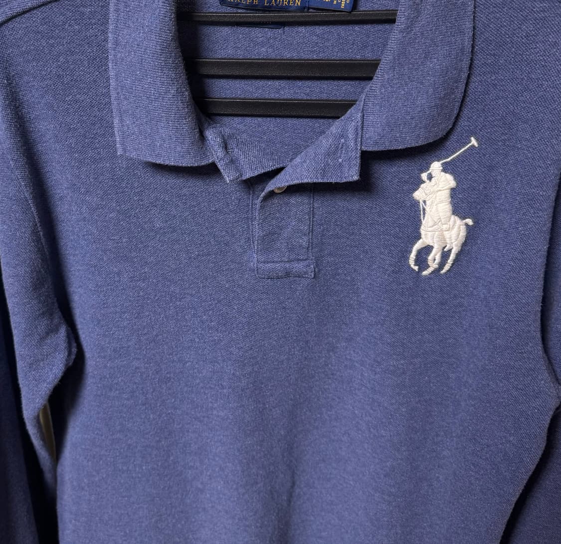 폴로 랄프로렌 빅포니 더스티 블루 긴팔티 상품이미지9