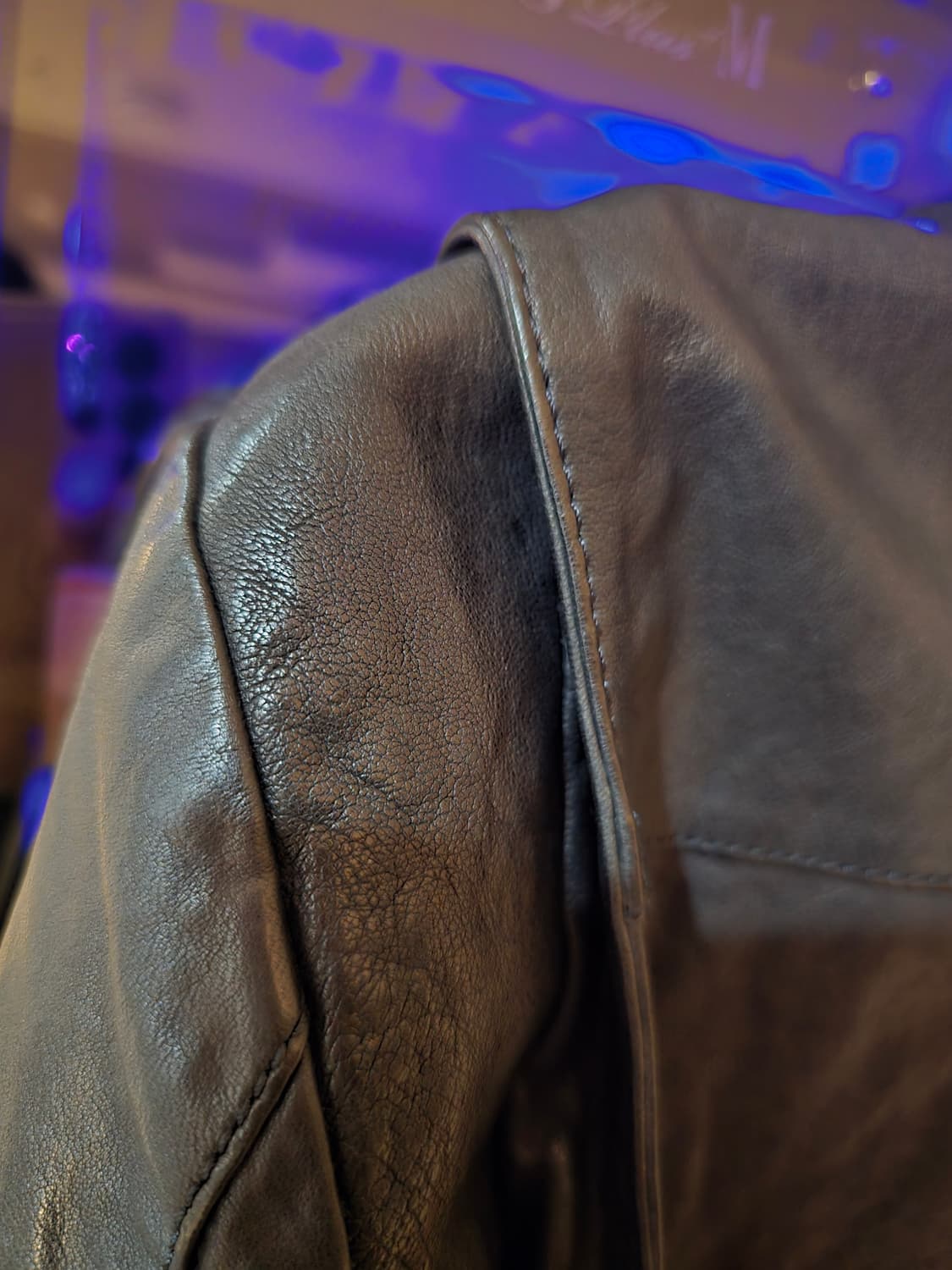 지오 송지오 양가죽 자켓 100사이즈입니다. 상품이미지10