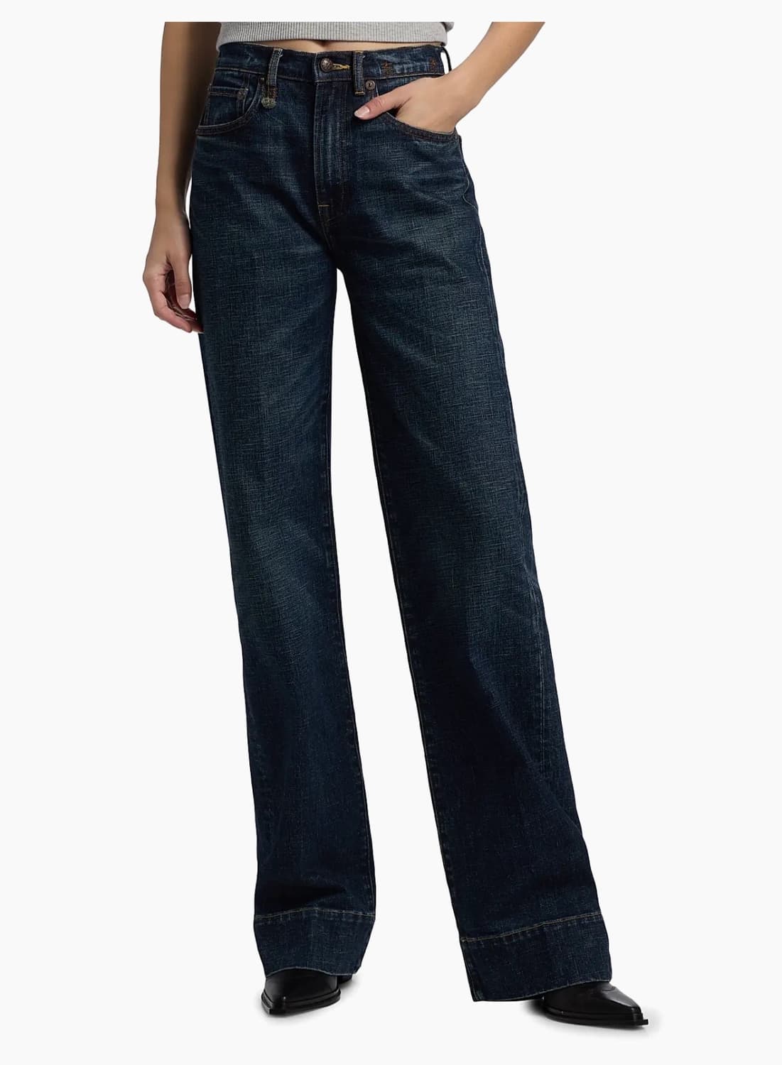 R13 25fw 와이드 레그 데님 진 30 상품이미지4