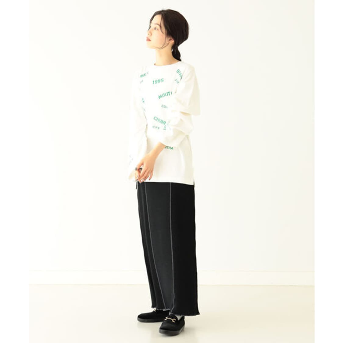 BEAMS BOY Message Print L/S T-shirt 상품이미지3