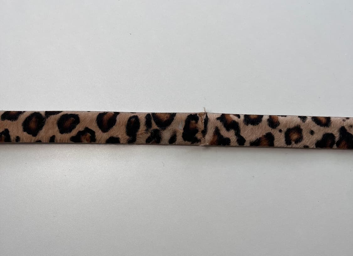 J.crew 레오파드 송치 벨트 made in italy 상품이미지3