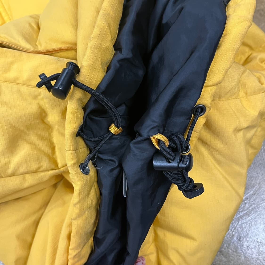 [정품/95,m] 나이키 올드스쿨 옐로우 패딩 b15 상품이미지7