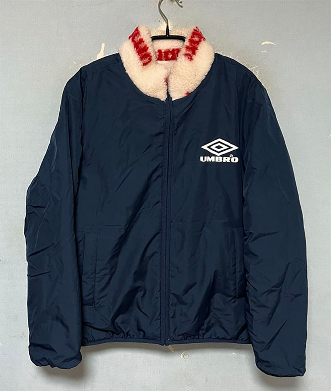 엄브로 양면점퍼 뽀글이 캐주얼 L 100 상품이미지2