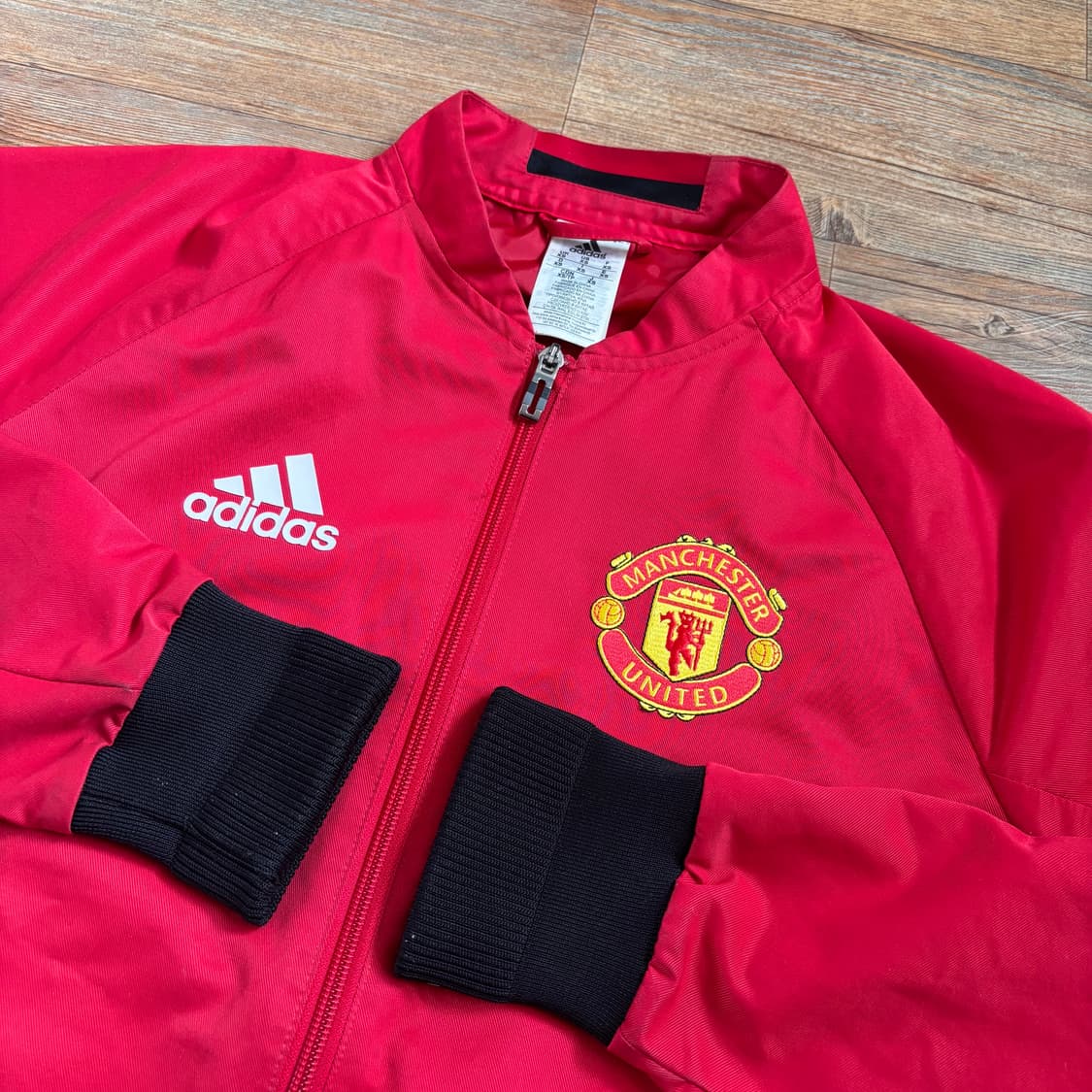 맨유 져지 집업 트랙탑 XS 아디다스 엠블럼 EPL 상품이미지6