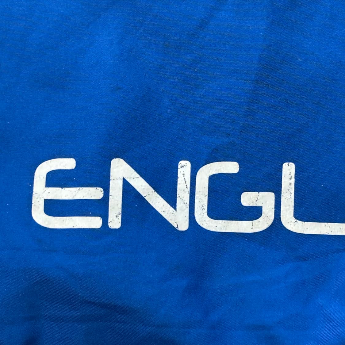 XL 엄브로 잉글랜드 국대 내장후드 블루 바람막이  상품이미지10