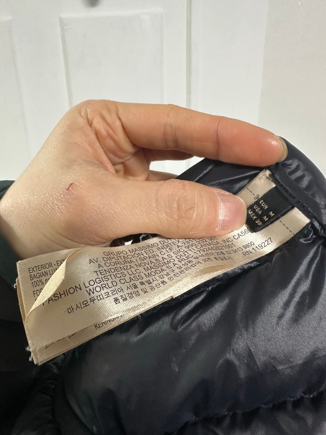 마시모두띠 경량패딩 상품이미지4