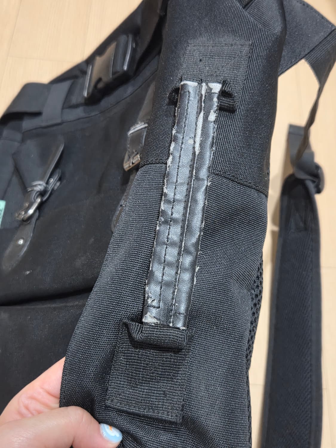 일본 헤르츠 Herz 백팩 검정 상품이미지5