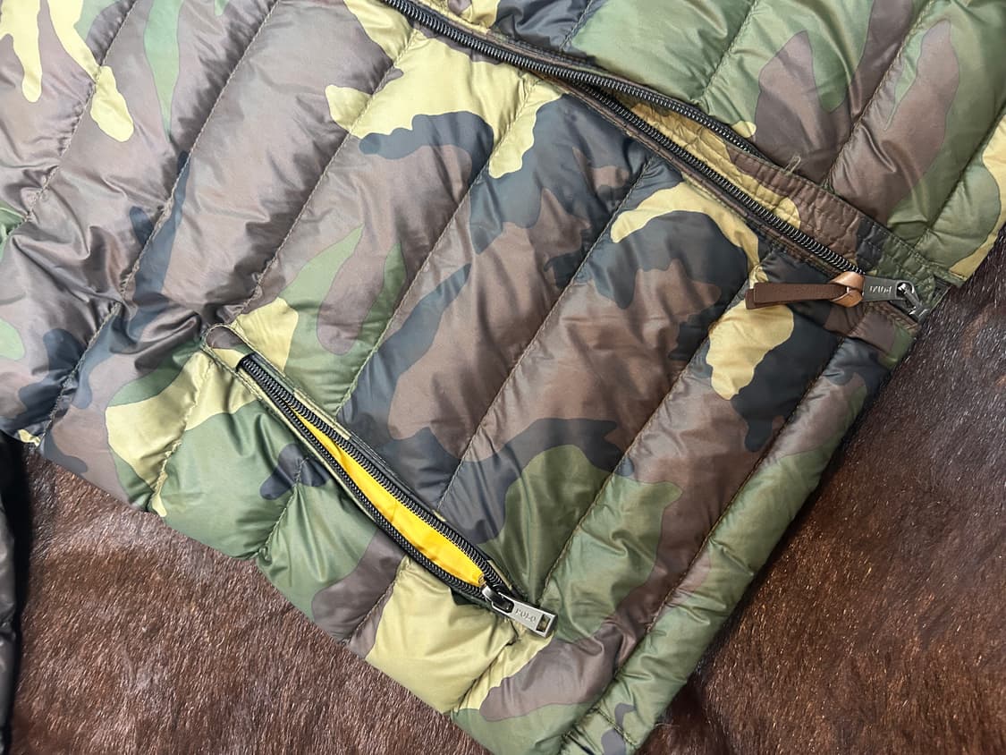 랄프로렌 폴로 카모플라쥬 경량 패커블 패딩자켓 M 상품이미지2