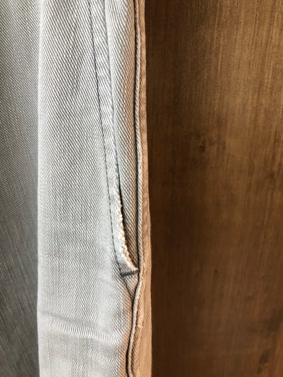 Comme des garcons homme 그레이 데님 팬츠 L 상품이미지5