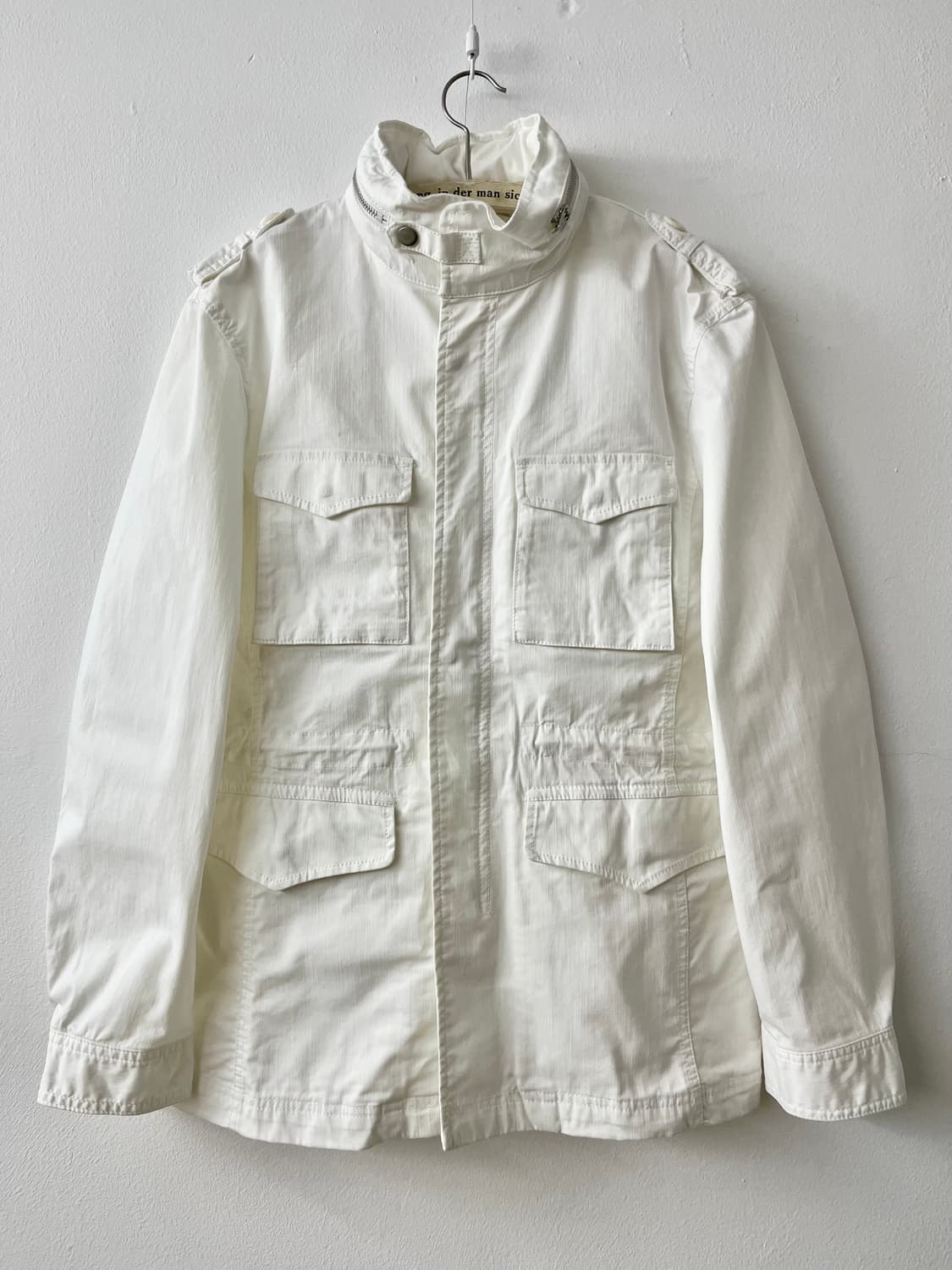 Comme Ca Ism 꼼사이즘 M-65 필드 자켓 화이트 상품이미지6
