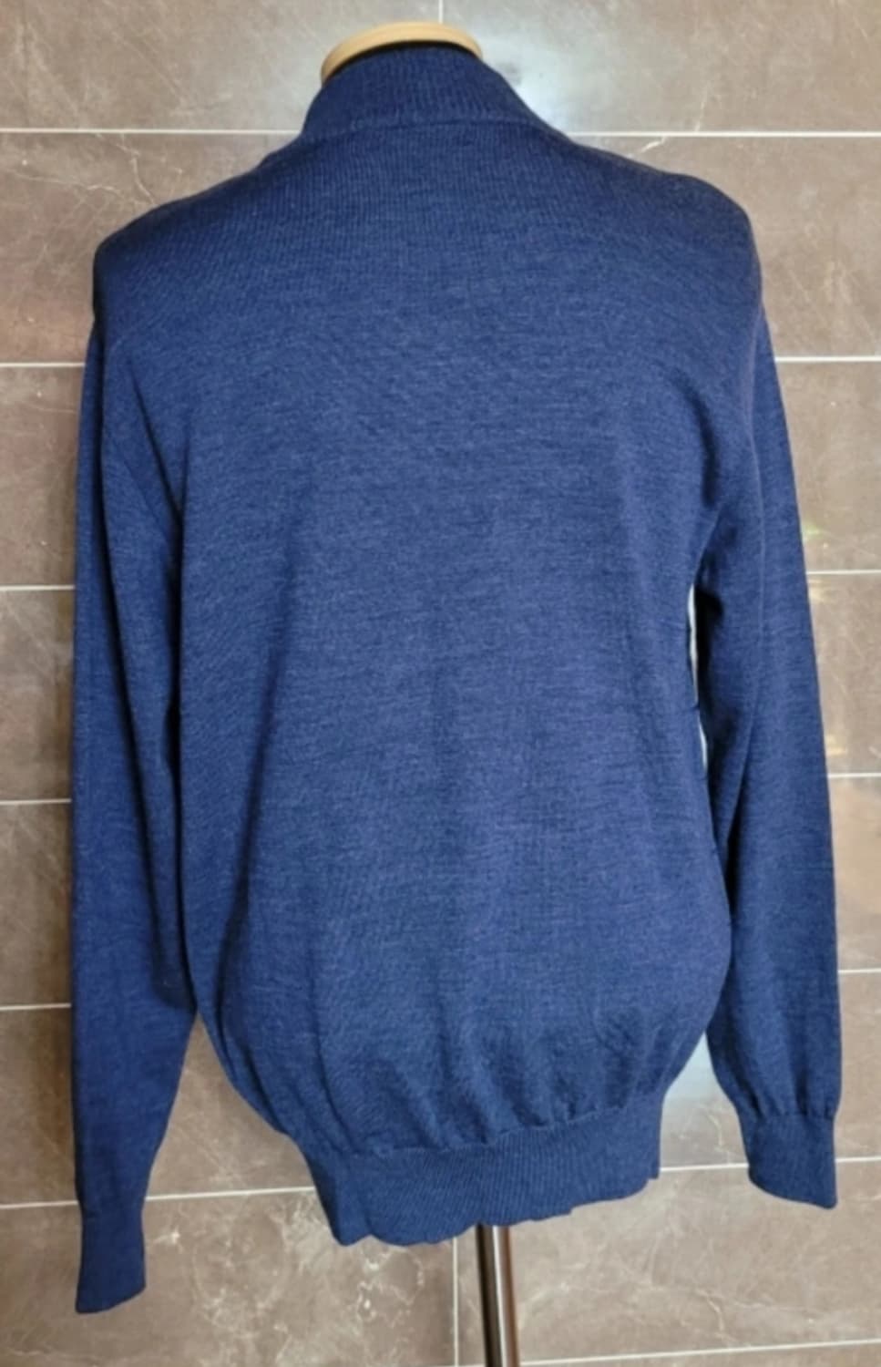 👔남성100사이즈👔maestro 반목 니트티(모100%) 상품이미지3