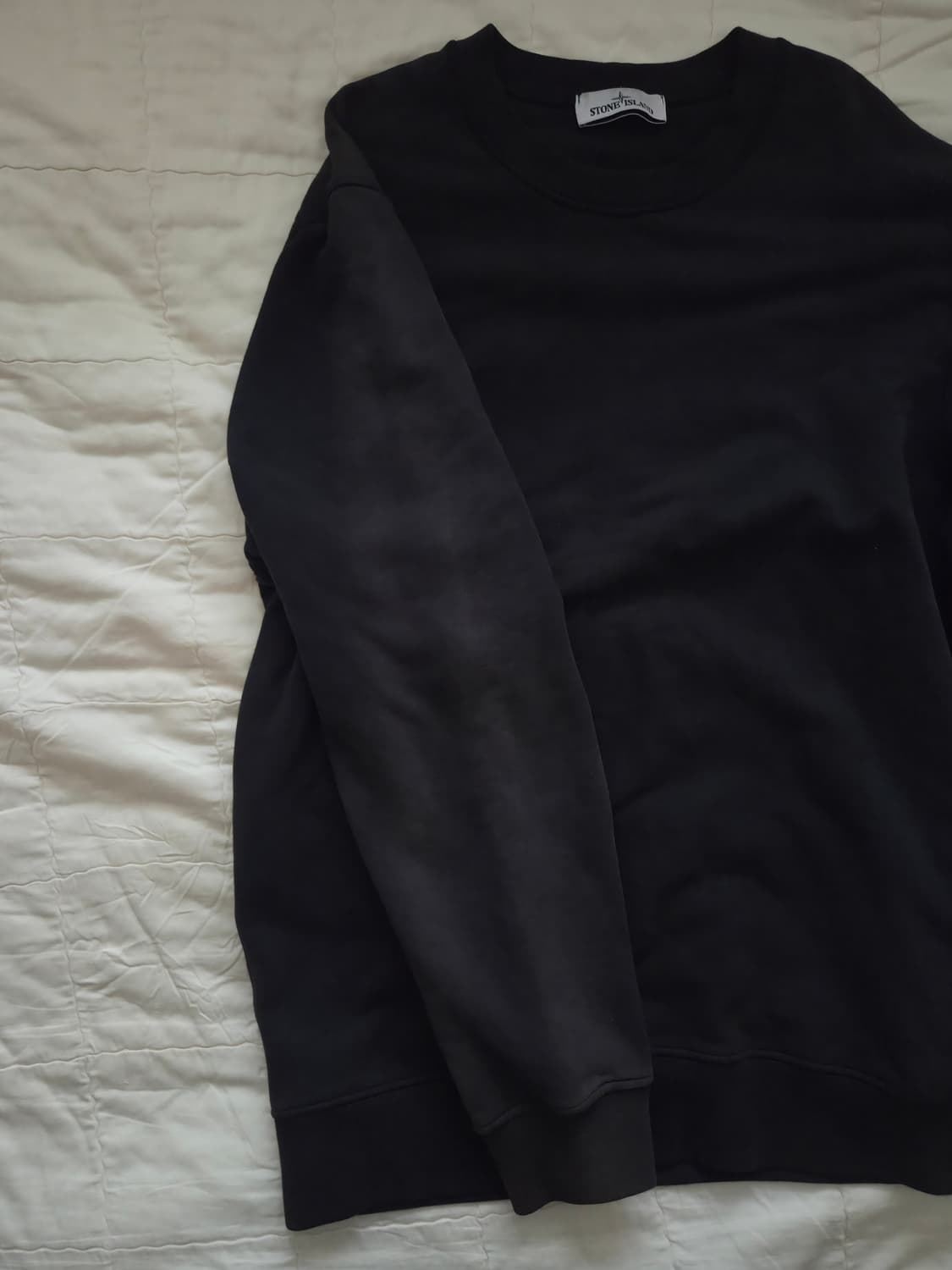 스톤아일랜드 맨투맨 22fw 블랙 XXL 상품이미지6