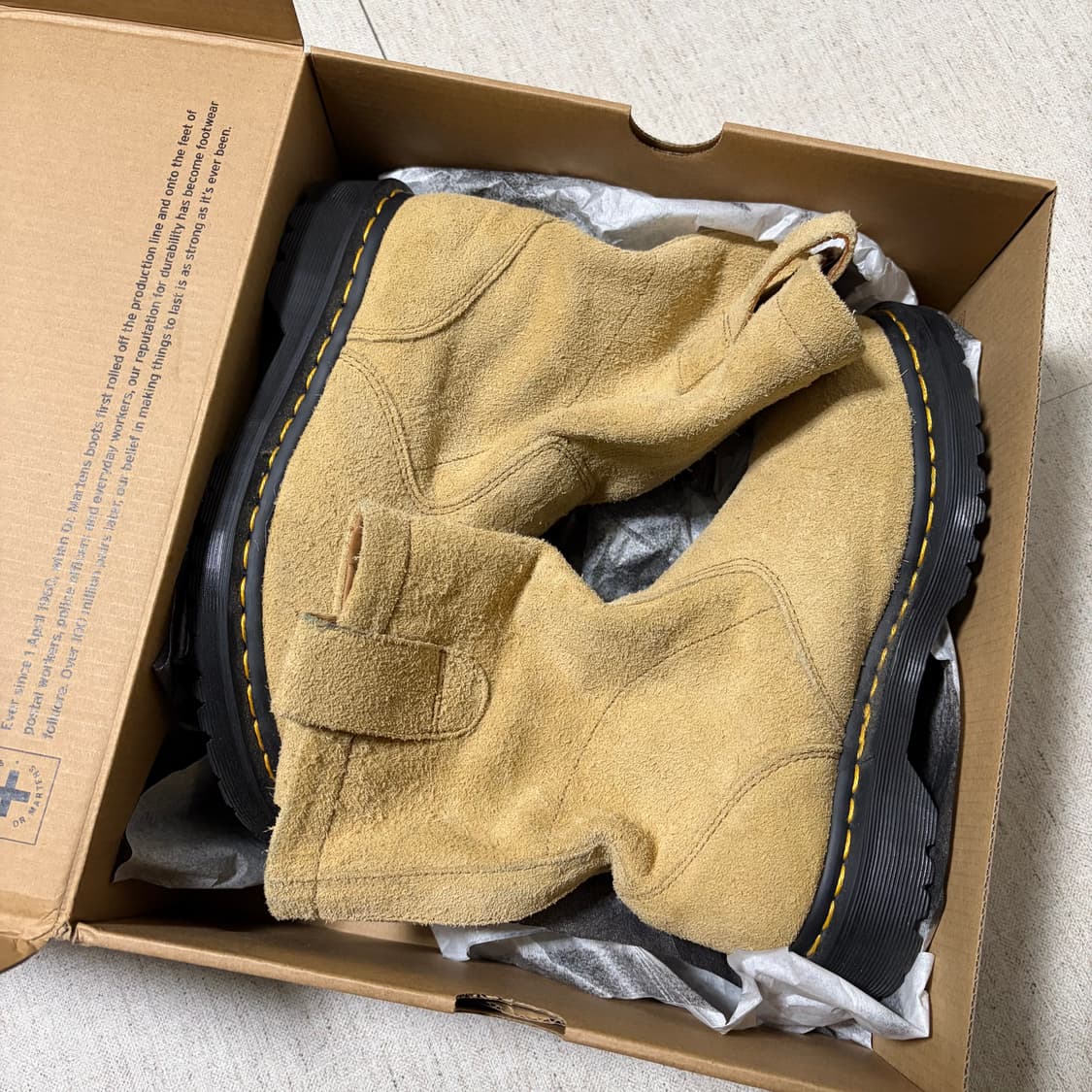 Dr. Martens x Stussy 2295 Decon Sand Hai 상품이미지1