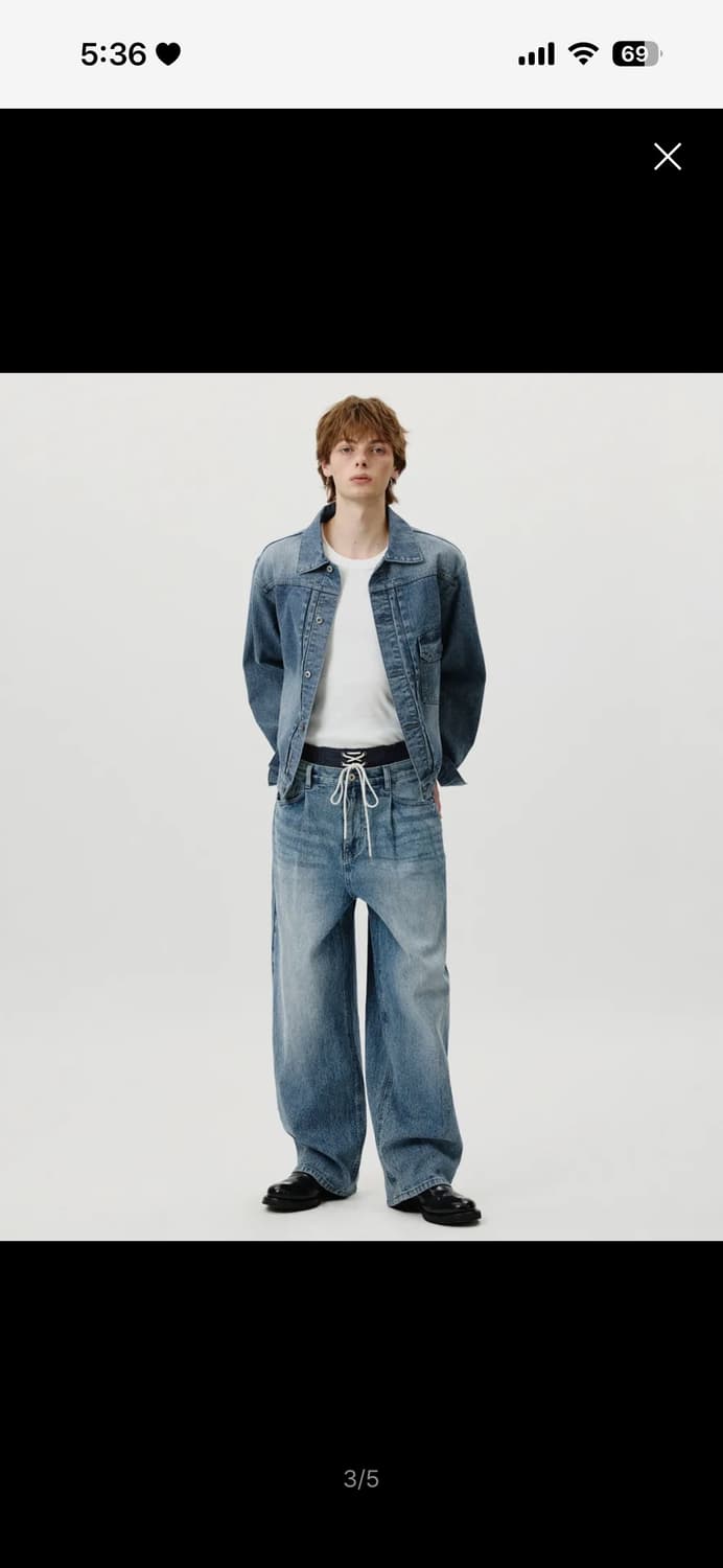 NOFAMOUS 텍스처 워싱 자켓 상품이미지2