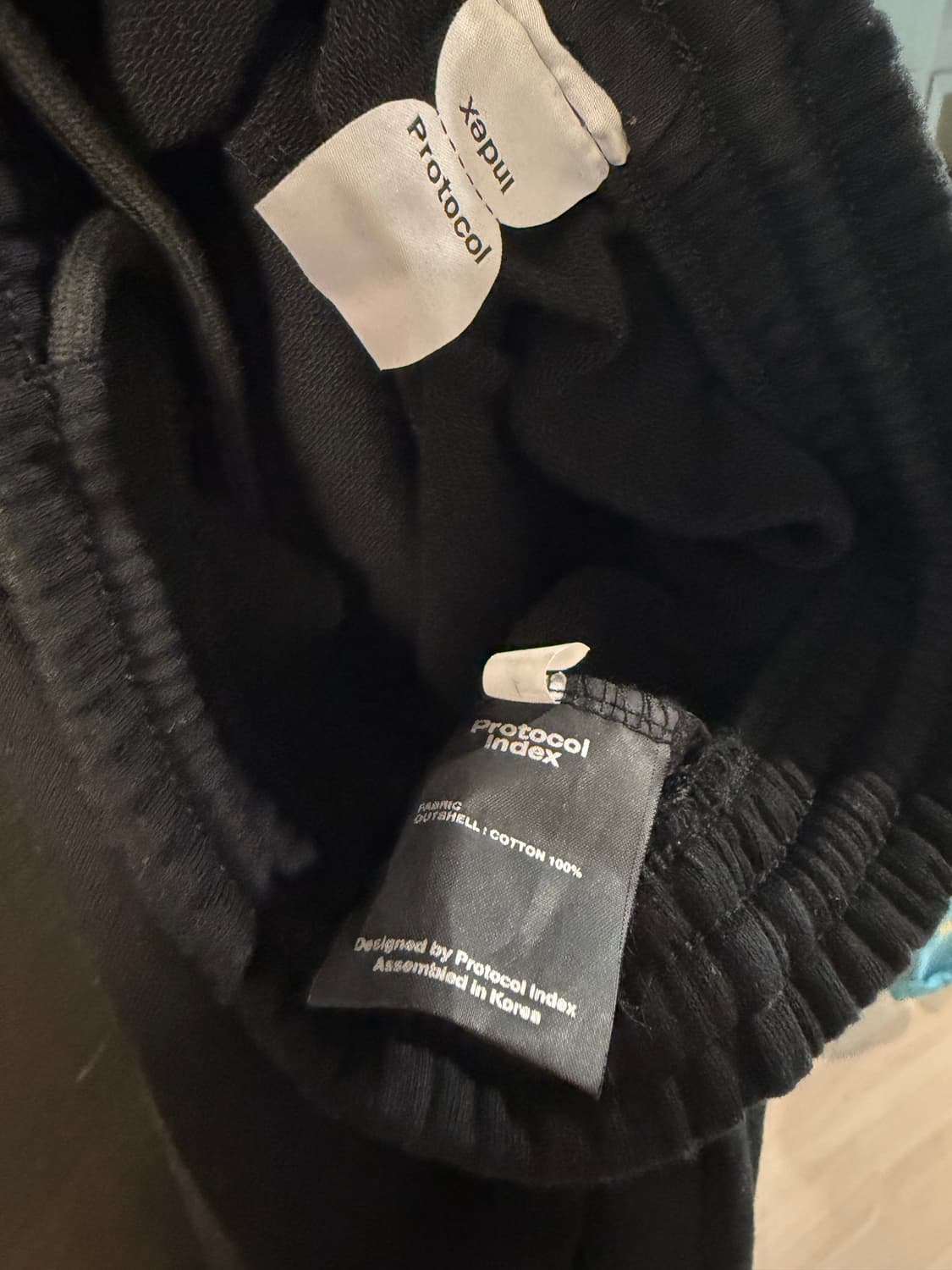 프로토콜 인덱스 폴디드 웨이스트 조츠 블랙 3사이즈 상품이미지6