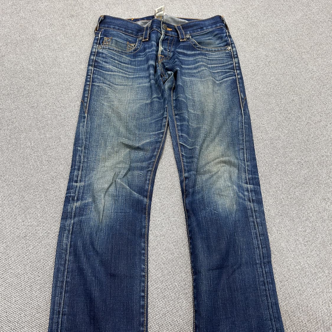 트루릴리전 빈티지 버튼플라이 데님팬츠(30) 상품이미지5