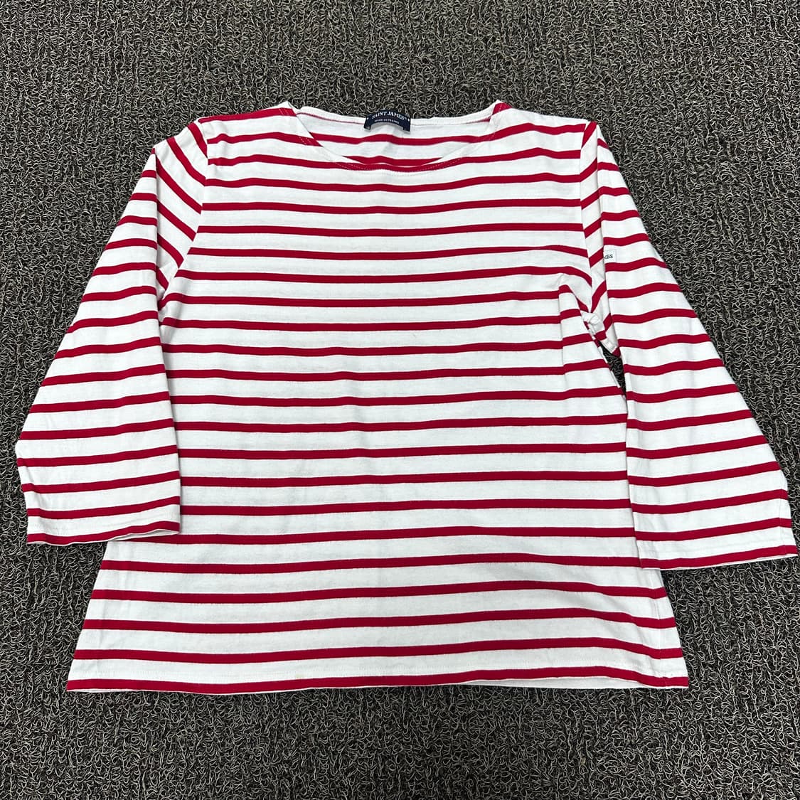 SAINT JAMES 세인트제임스 여성 스트라이프 긴팔티셔츠 SM 상품이미지1