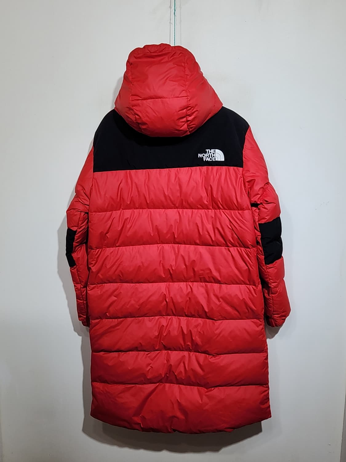 (90) 노스페이스 700 롱패딩 점퍼 검빨 거위털 구스다운 패딩코트  상품이미지8