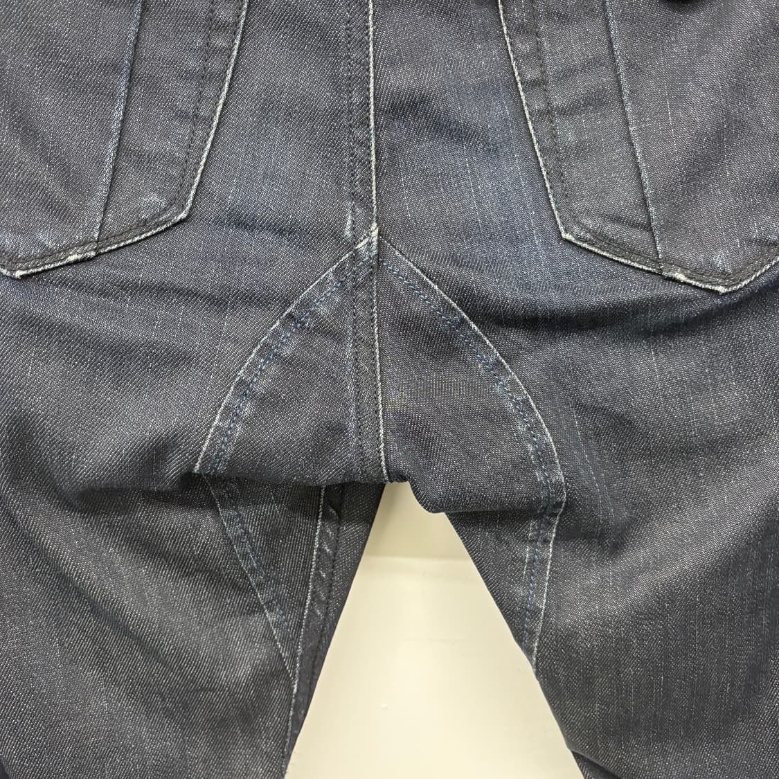 디젤 블랙 데님 팬츠 남/31 상품이미지7