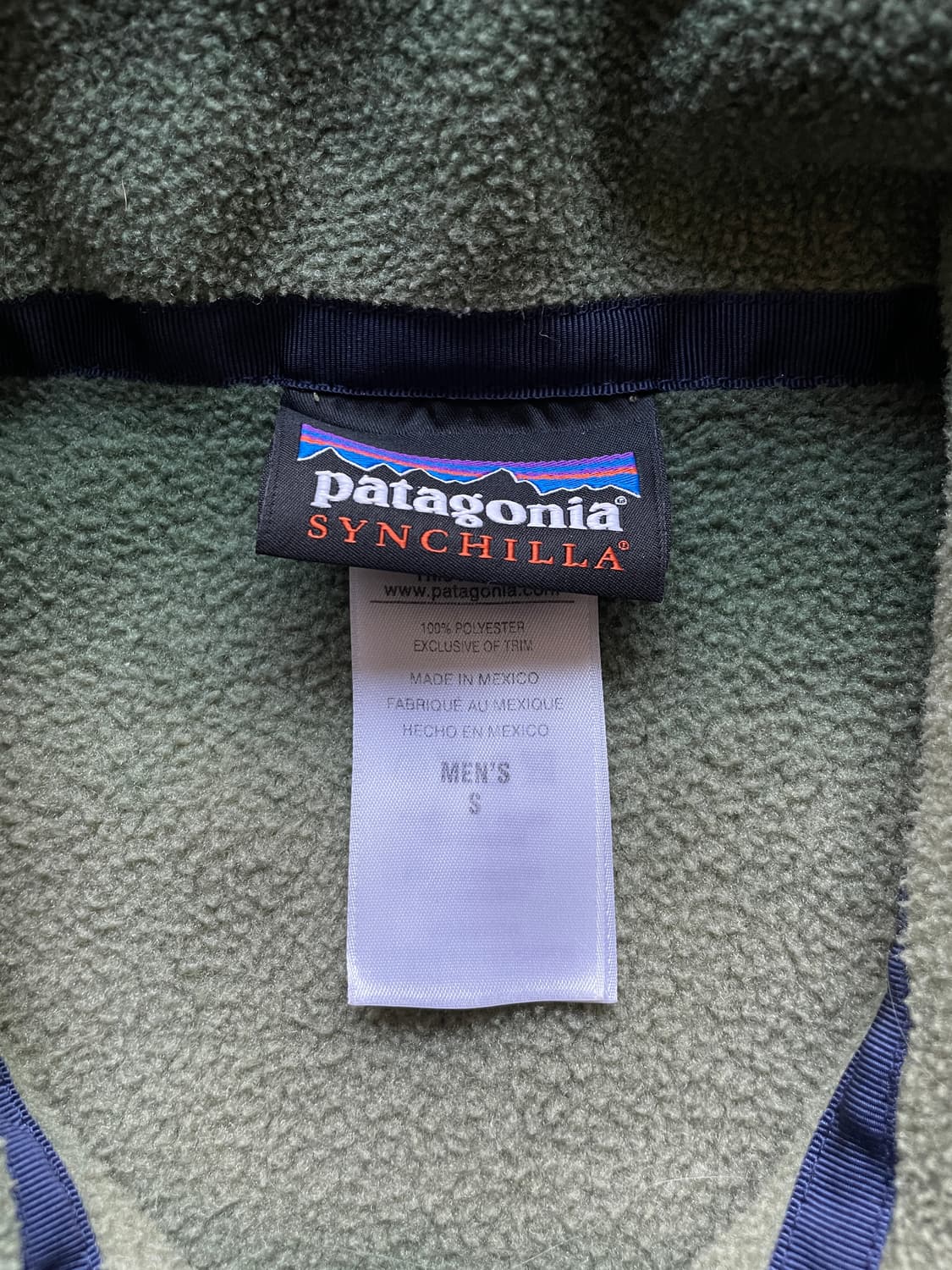 파타고니아 신칠라 그린 스트라이프 patagonia 상품이미지3
