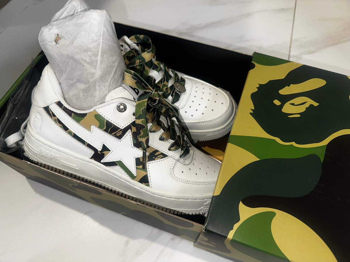 베이프스타 카모 컷아웃 240 새상품 상품이미지1