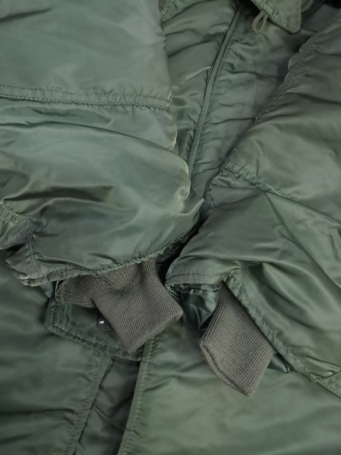 새제품 오리지날 미국제조 미공군 민수용 알파사 N-3B 파카 상품이미지7