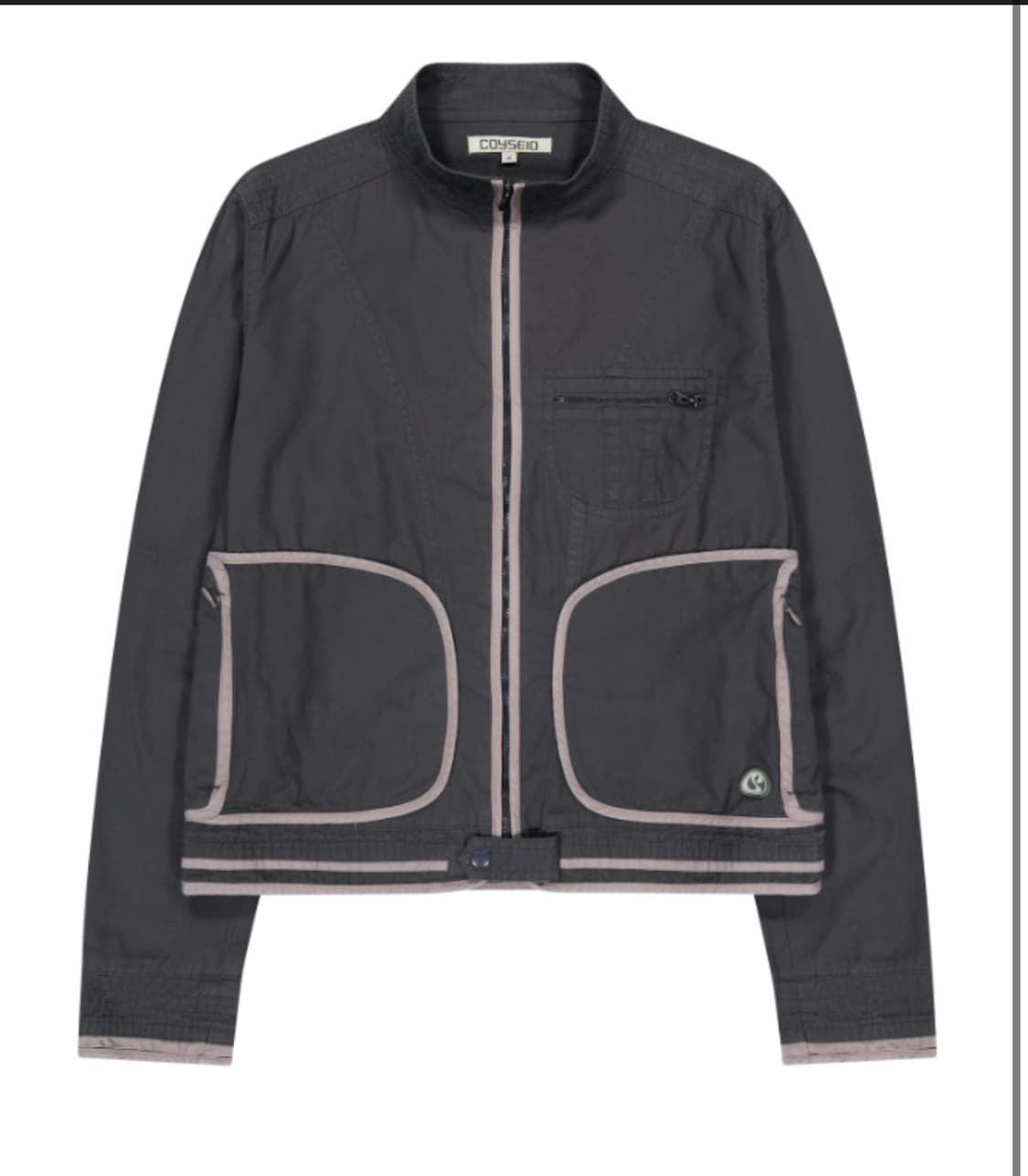 코이세이오 BINDING COTTON JACKET PURPLE 상품이미지1
