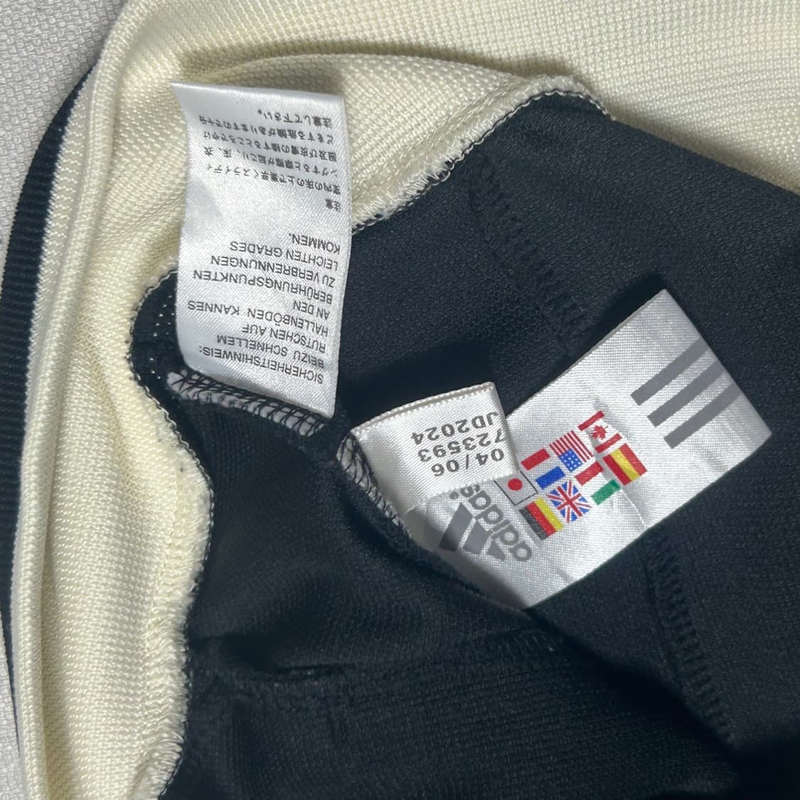 S 아디다스 여성 블랙 트랙탑 상품이미지5