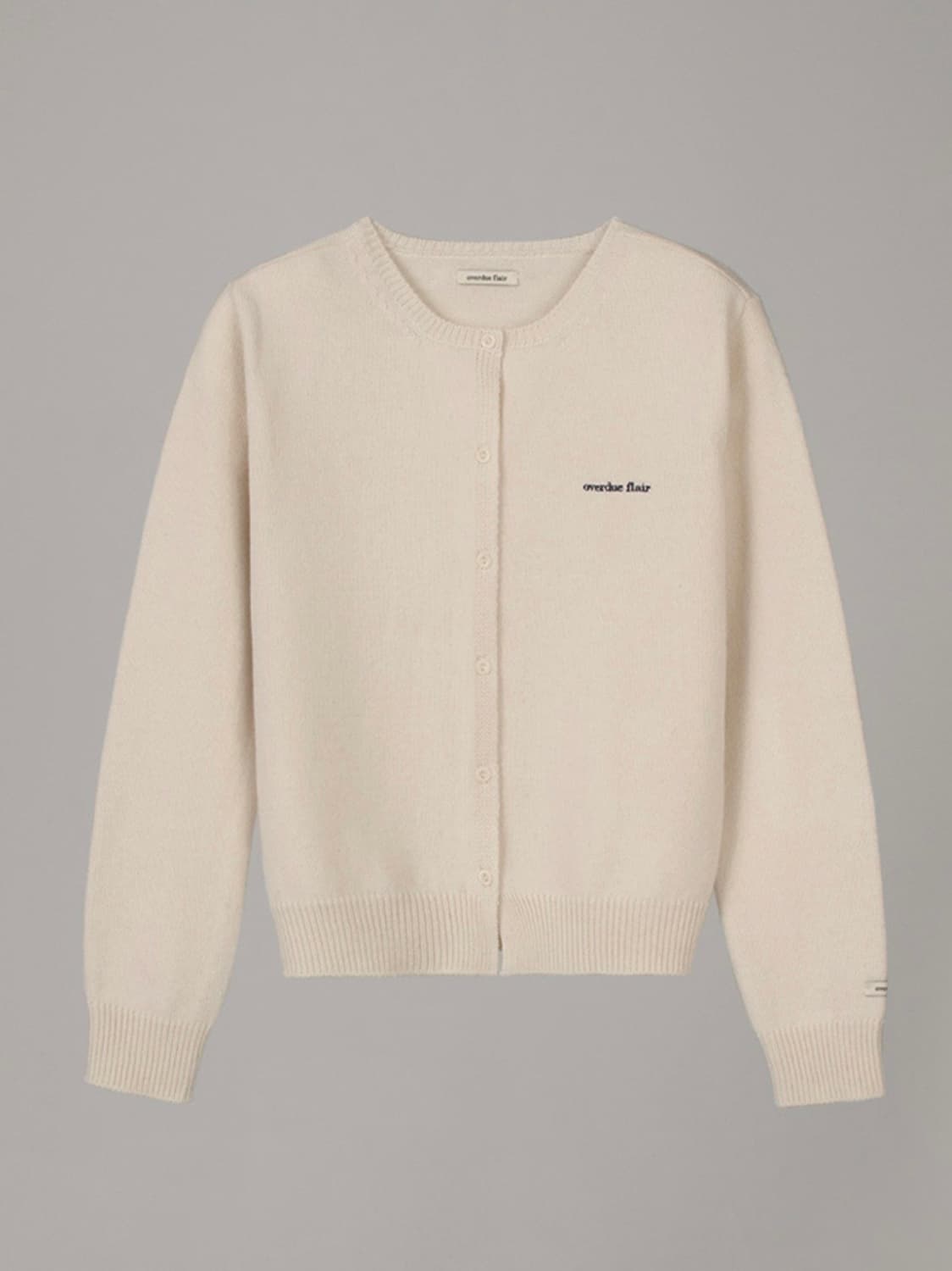 오버듀플레어 울 가디건 크림 상품이미지3